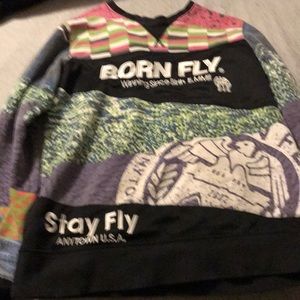 Born Fly crew neck sweatshirt